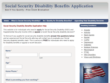 Tablet Screenshot of mn-socialsecuritydisability.com